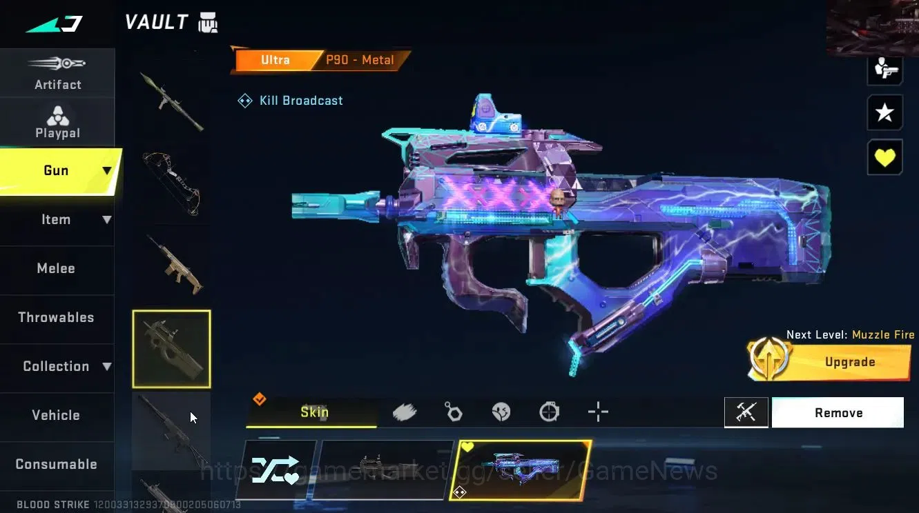 Blood Strike Accounts ASIA|4 ULTRA[NOVA-EDANCER,M700,P90,INP9]|Collab AO image 7