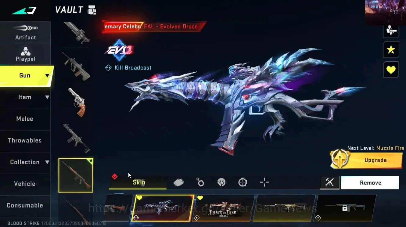 Blood Strike Accounts ASIA|4 ULTRA[NOVA-EDANCER,M700,P90,INP9]|Collab AO image 8