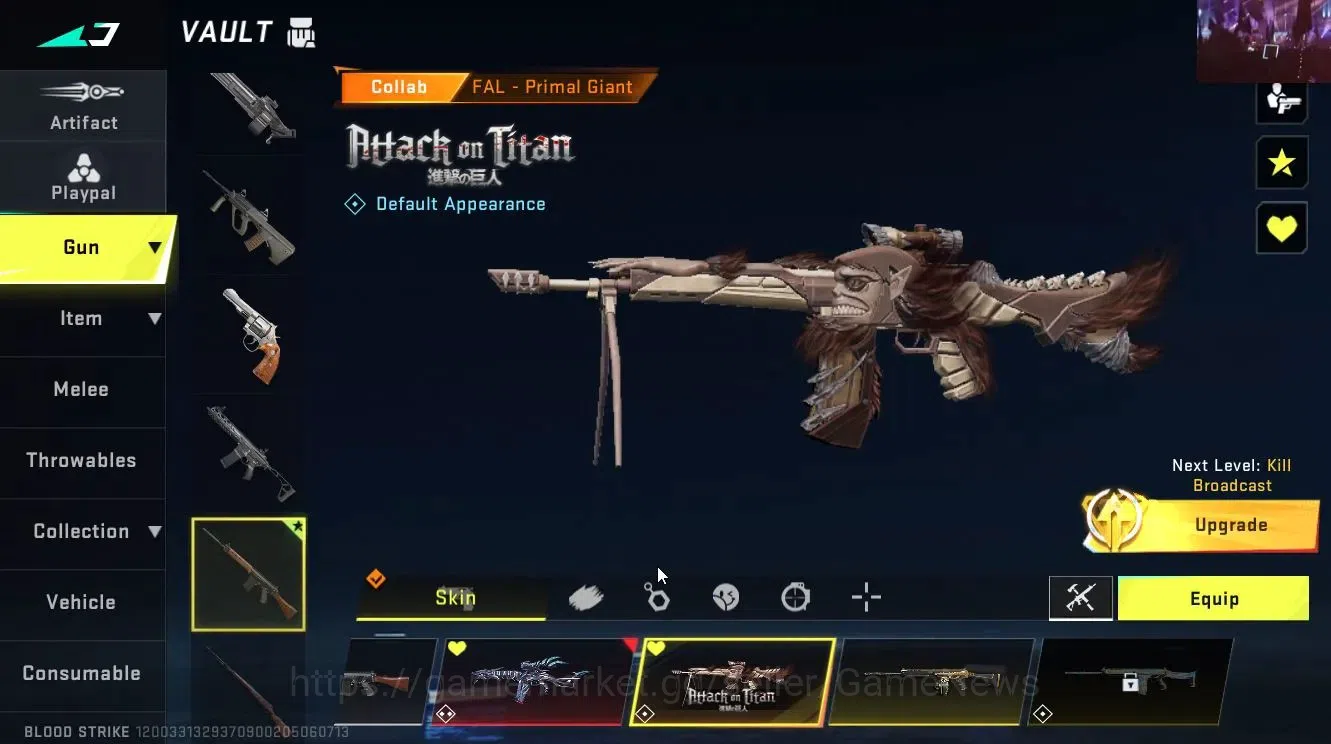 Blood Strike Accounts ASIA|4 ULTRA[NOVA-EDANCER,M700,P90,INP9]|Collab AO image 9