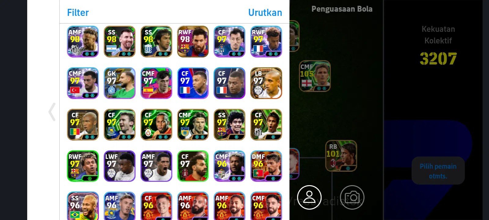 eFootball Accounts Legends & Iconic Players EFOOTBALL 2026 | Z IBRAHIMOVIC, MESII PACK, NEYMAR JR, LAMPARD, JORDI ALBA, PACK 4