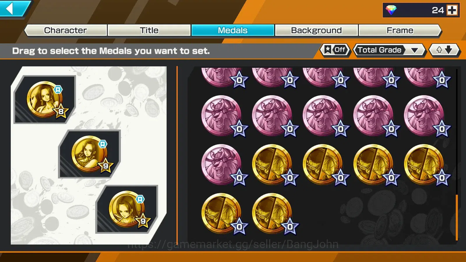 One Piece Bounty Rush Accounts Global | EX 4 |PR 12 |Zoro & Sanji Lv.Max, St.Jayg image 10