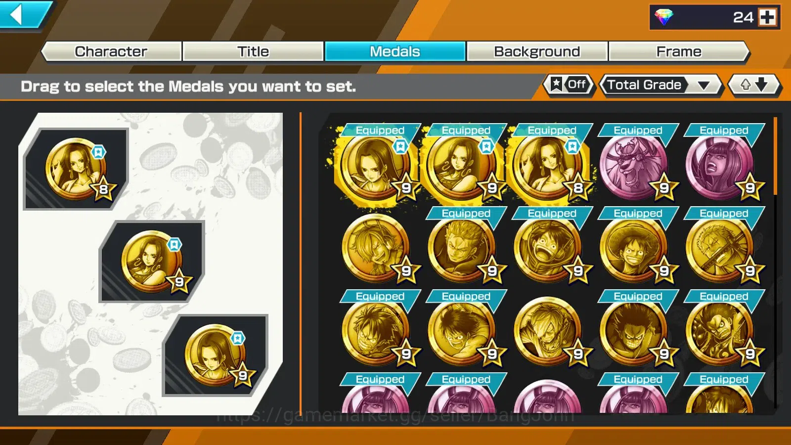 One Piece Bounty Rush Accounts Global | EX 4 |PR 12 |Zoro & Sanji Lv.Max, St.Jayg image 11