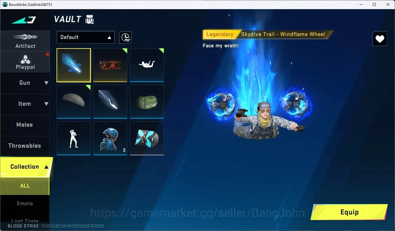 Blood Strike Accounts ASIA | 1 ULTRA MELEE: Talon Knife | 3 LEGENDARY GU image 6