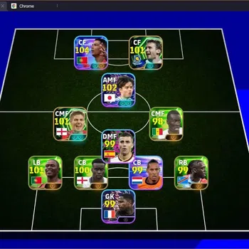 eFootball Accounts Legends & Iconic Players Mobile |PW 3121|Epic Gerrard,Shevchenko|Showtime Ronaldo,Kubo,Yamal,Messi(RWF