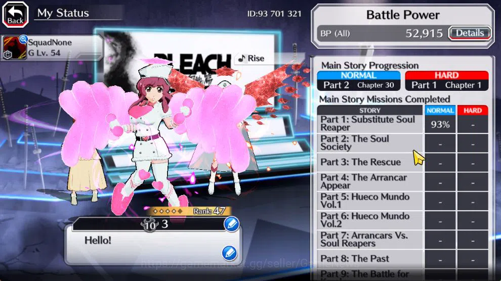 Bleach: Brave Souls Accounts Starter [GLOBAL]6K Orbs+Fresh All 4