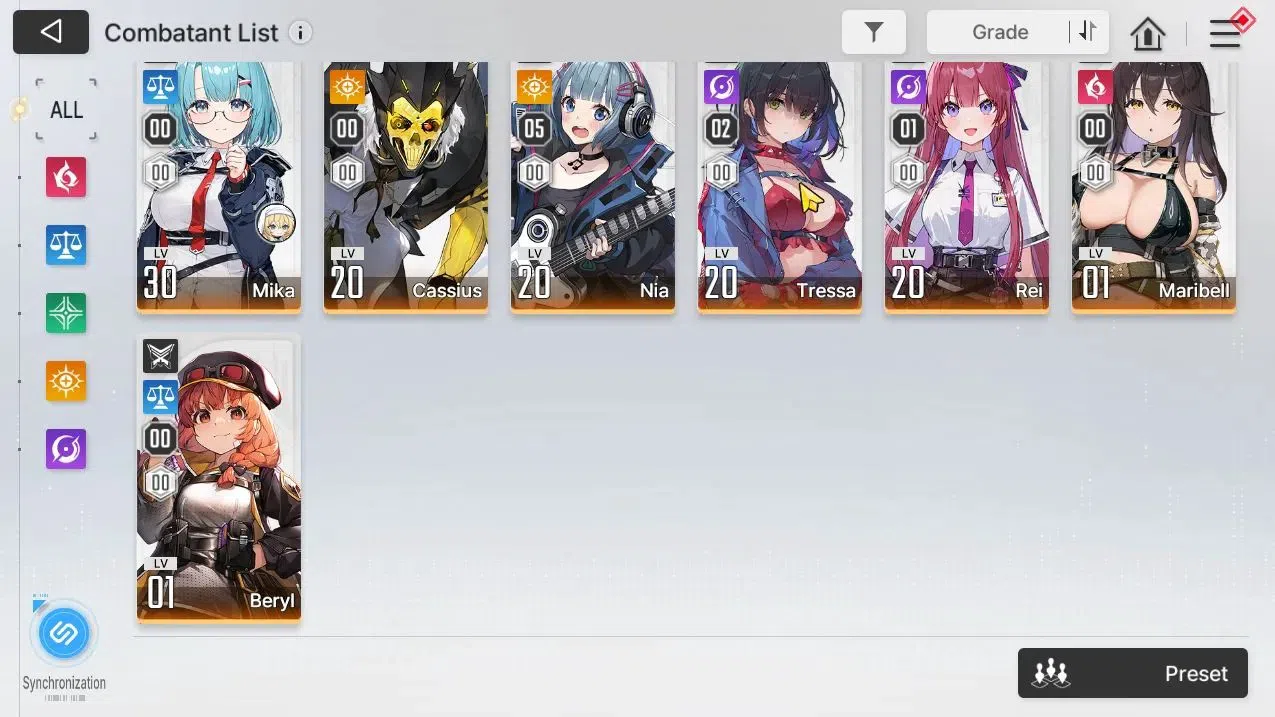 Chaos Zero Nightmare Accounts GLOBAL Lv35|4 SSR[HaideMarie,Khalipe,Mei Lin,Kayro image 4