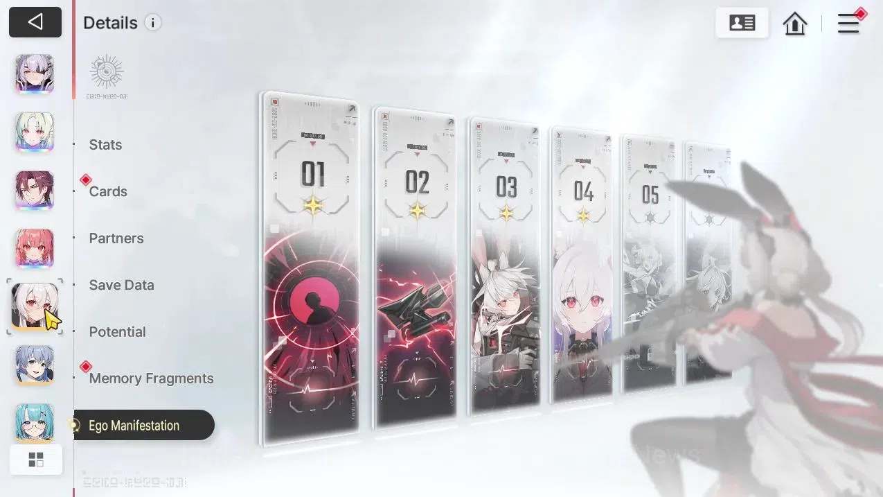 Chaos Zero Nightmare Accounts GLOBAL Lv35|4 SSR[HaideMarie,Khalipe,Mei Lin,Kayro image 6