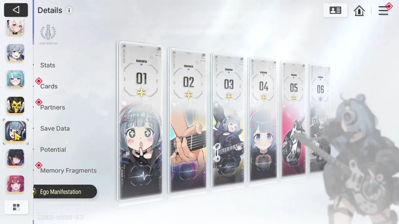 Chaos Zero Nightmare Accounts GLOBAL Lv35|4 SSR[HaideMarie,Khalipe,Mei Lin,Kayro image 7