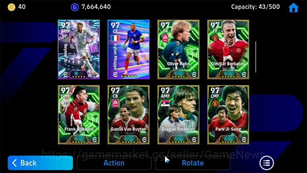 eFootball Accounts Android|BigTime L.Messi,Epic W.Rooney,Raul,Marco V image 5
