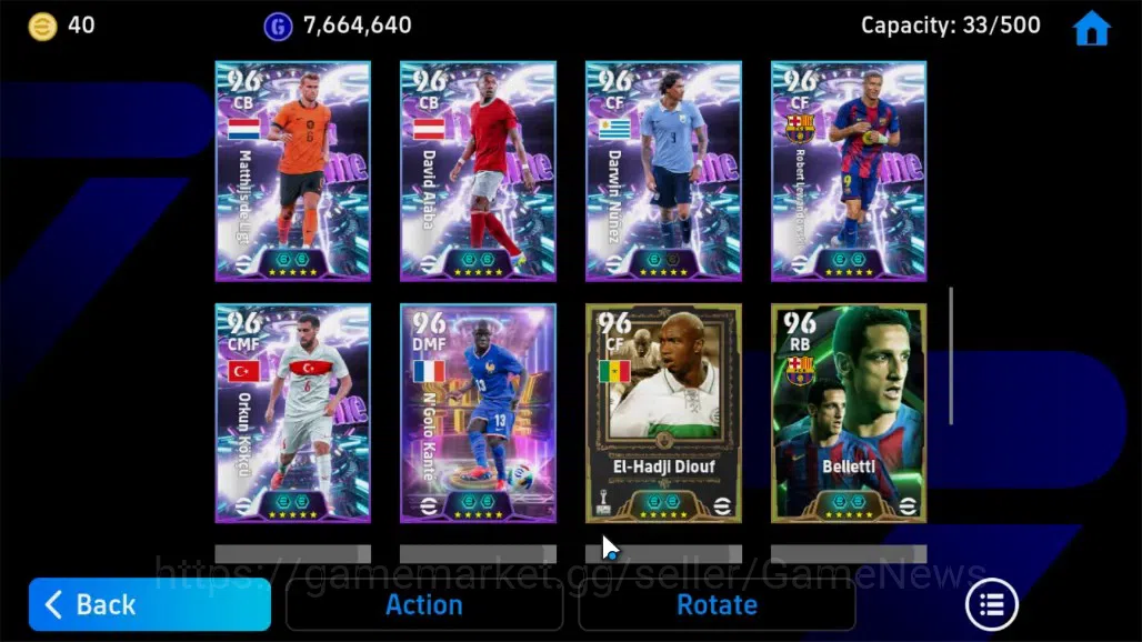 eFootball Accounts Android|BigTime L.Messi,Epic W.Rooney,Raul,Marco V image 9