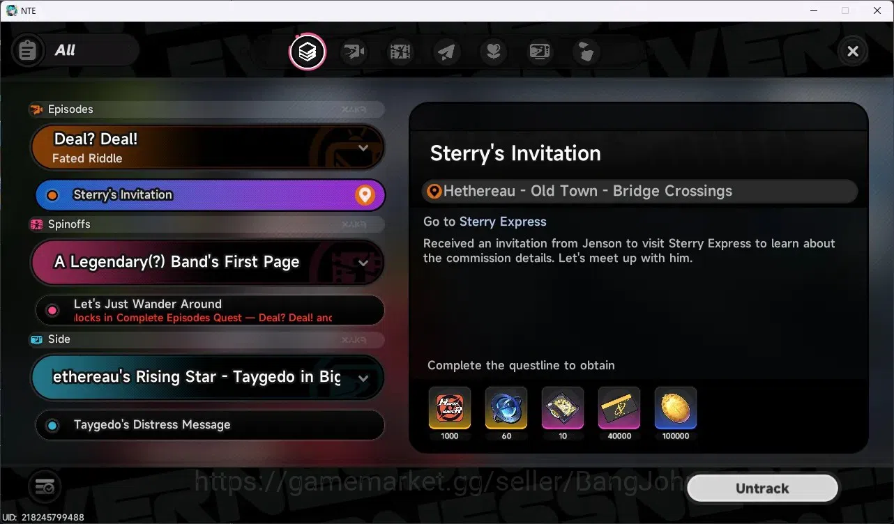 Neverness to Everness Accounts SEA| Hunter Lv 20 | 4 S-Class (Lacrimosa+Sign,Hoto image 15