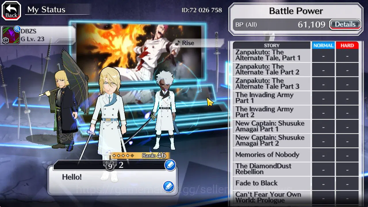Bleach: Brave Souls Accounts [GLOBAL]6K Orb+Fresh All Story|TYBW26 Jugram,TYBW2 image 5