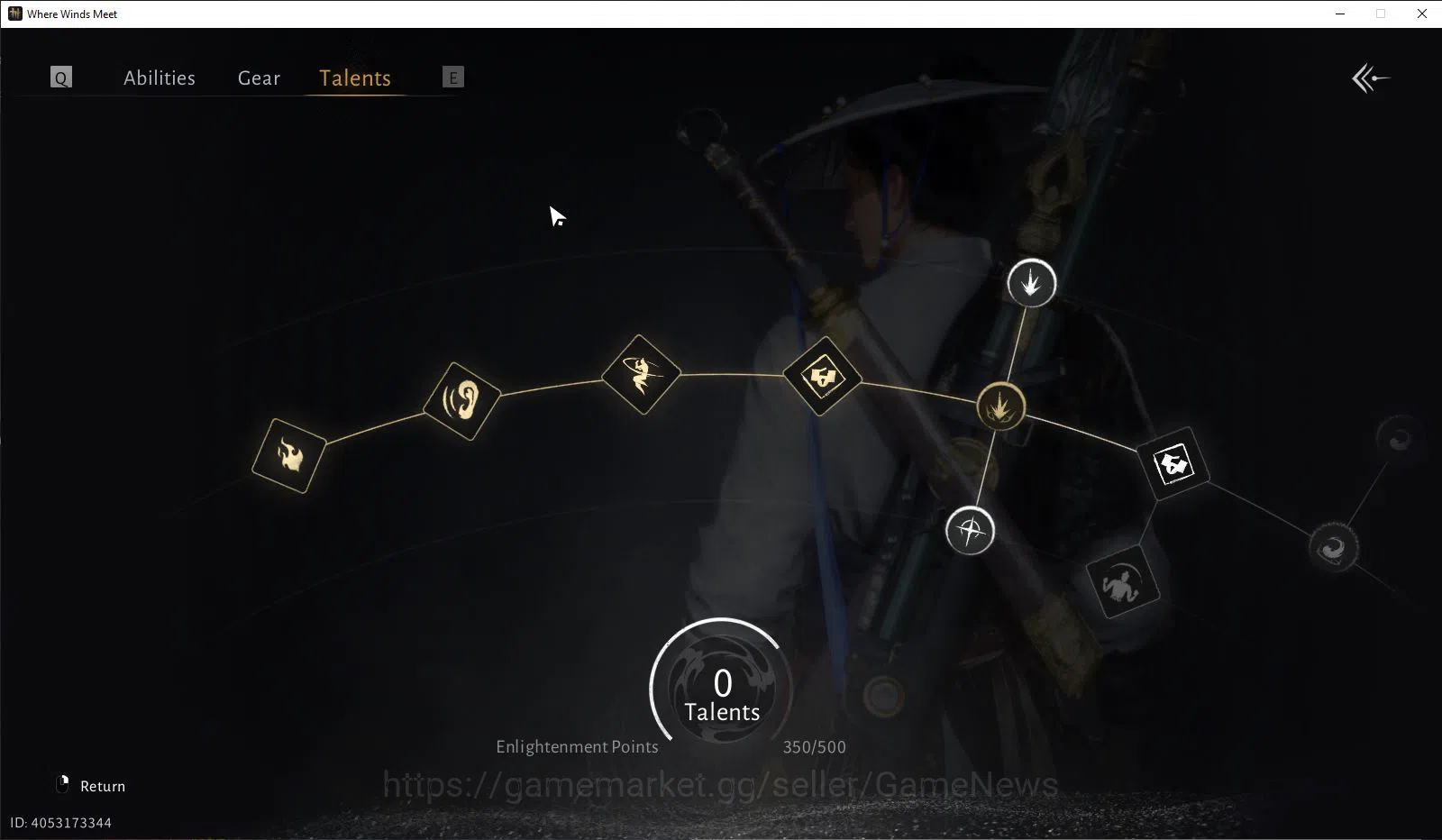 Where Winds Meet Accounts GLOBAL|Lv 7|Fresh Starter|GS 3950|1 Harmonic Core| image 12