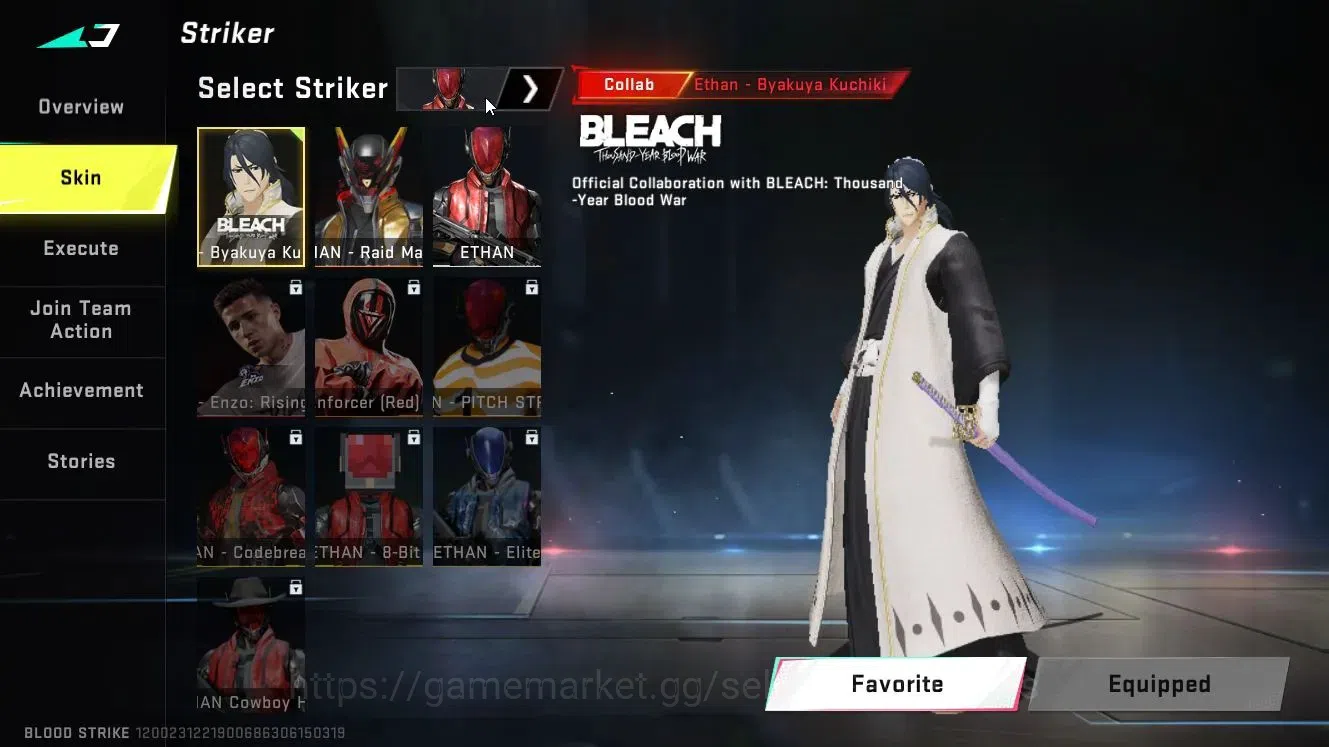 Blood Strike Accounts Asia|ULTRA [Ethan,QBZ95]|Collab BLEACH[Byakuya Kuc image 4