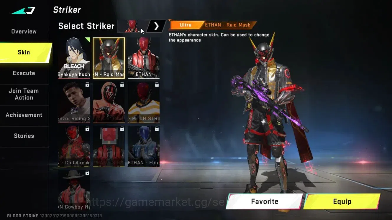 Blood Strike Accounts Asia|ULTRA [Ethan,QBZ95]|Collab BLEACH[Byakuya Kuc image 5