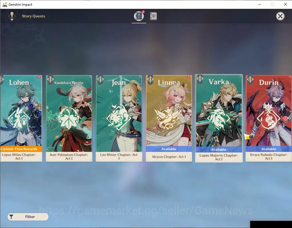 Genshin Impact Accounts ASIA|AR50|PreTeam Frezee [Skirk,Esoffier,Sigwinne] image 17
