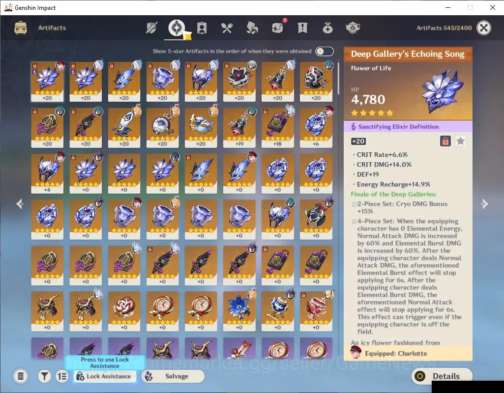 Genshin Impact Accounts ASIA|AR50|PreTeam Frezee [Skirk,Esoffier,Sigwinne] image 6
