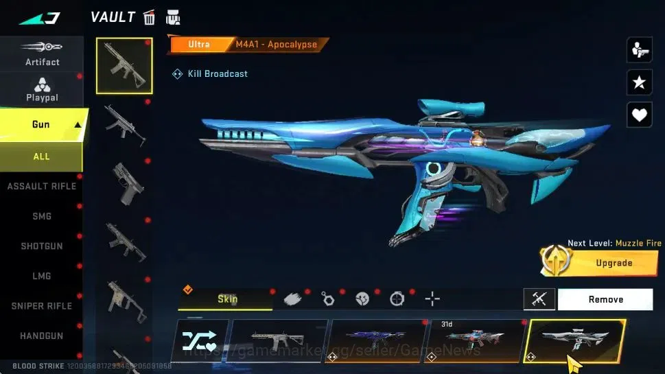 Blood Strike Accounts ASIA|9 ULTRA[Emma,Katya,2 M4A1,Glock,Origin-12,P90 image 5
