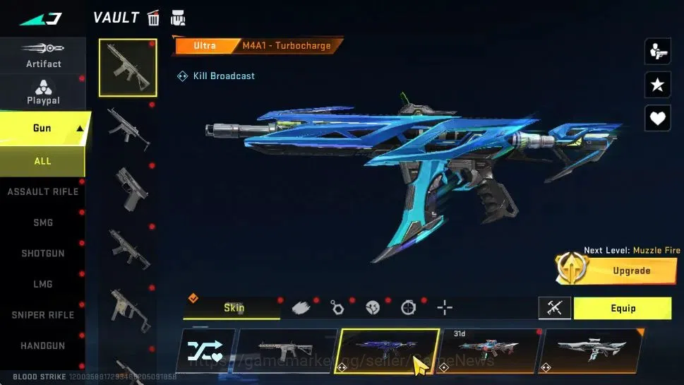 Blood Strike Accounts ASIA|9 ULTRA[Emma,Katya,2 M4A1,Glock,Origin-12,P90 image 6