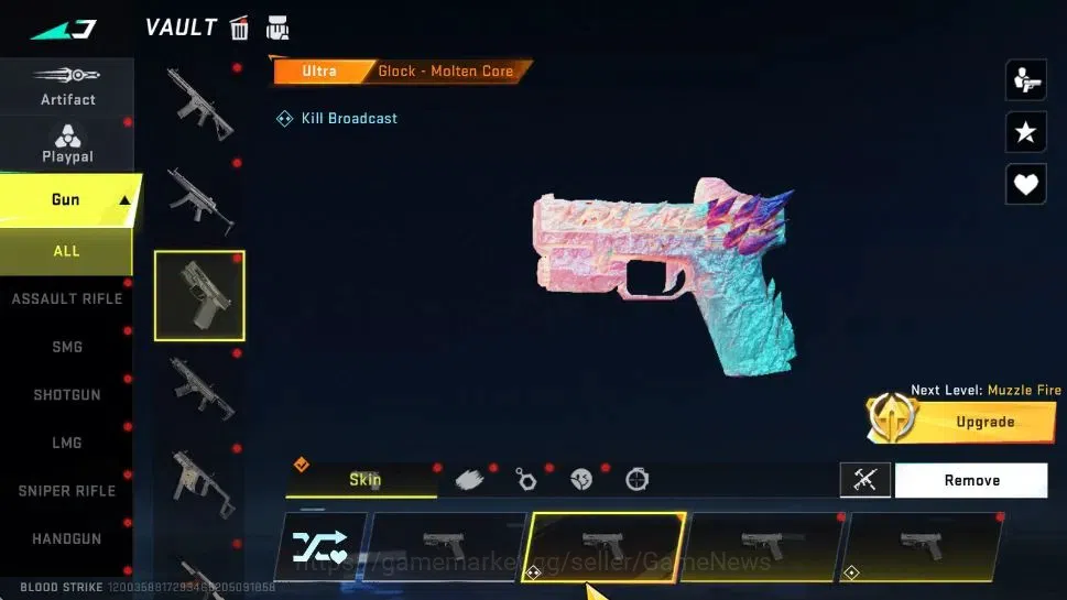 Blood Strike Accounts ASIA|9 ULTRA[Emma,Katya,2 M4A1,Glock,Origin-12,P90 image 7