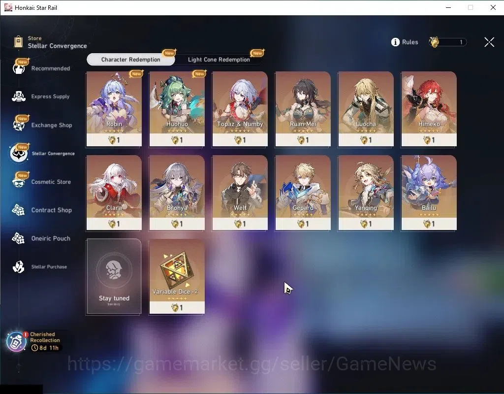 Honkai Star Rail Accounts America|TL 3|1,6K SJ|1 Golden Companion|1 Limited| image 11