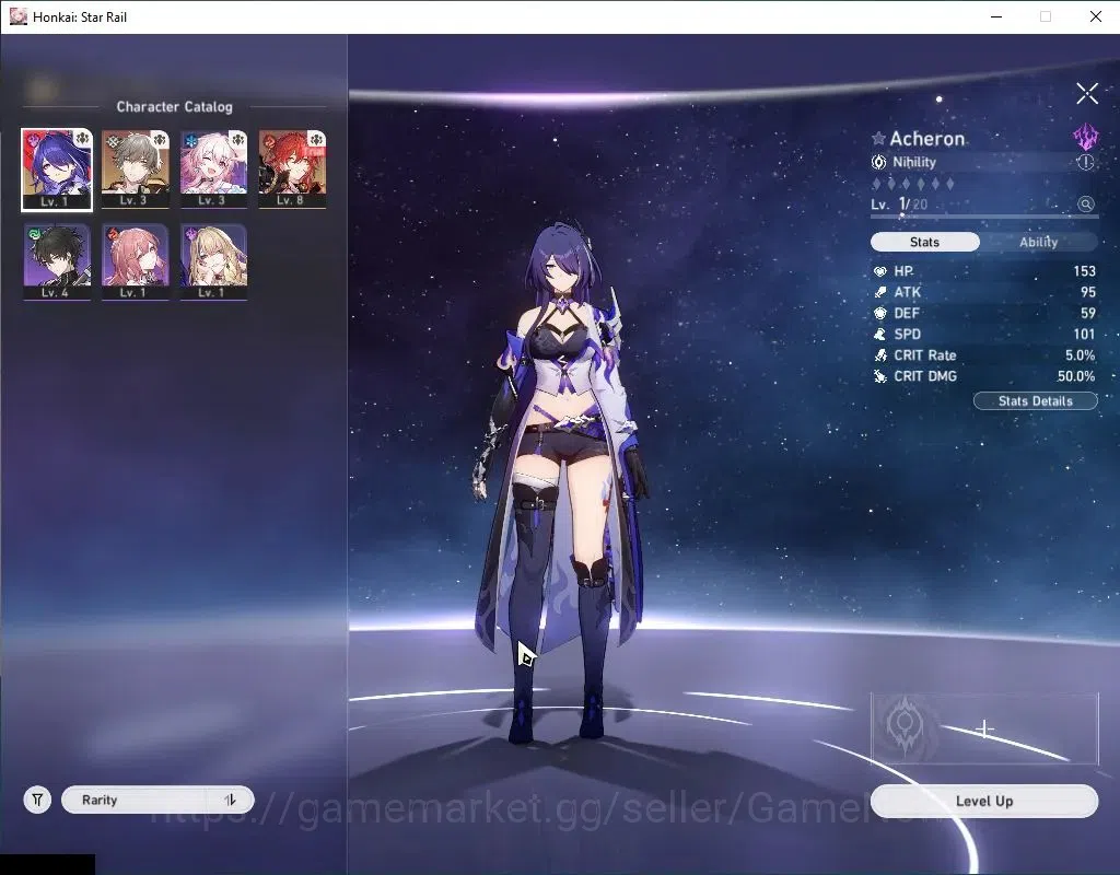Honkai Star Rail Accounts America|TL 3|1,6K SJ|1 Golden Companion|1 Limited| image 4