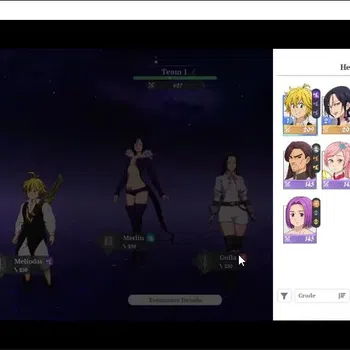 The Seven Deadly Sins: Origin Accounts NA East|Lv 2|Starter 3 SSR|Meliodas,Merlin,Guila|6 image 1