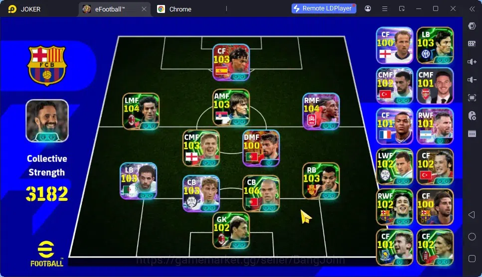 eFootball Accounts Android|PW 3182|Coin Android 300,Michael Olise Sho image 6
