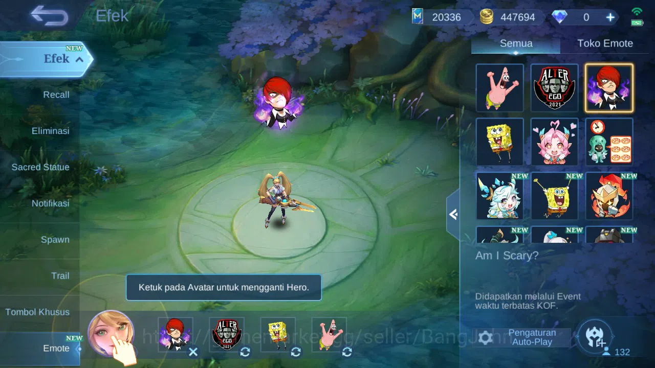 Mobile Legends: Bang Bang Accounts GLOBAL Hero 132 Skin 240 KOF Chou | Luckybox Kagur image 13