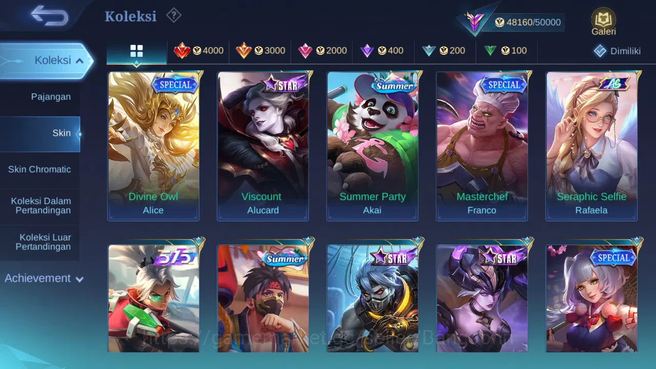 Mobile Legends: Bang Bang Accounts GLOBAL Hero 132 Skin 240 KOF Chou | Luckybox Kagur image 5