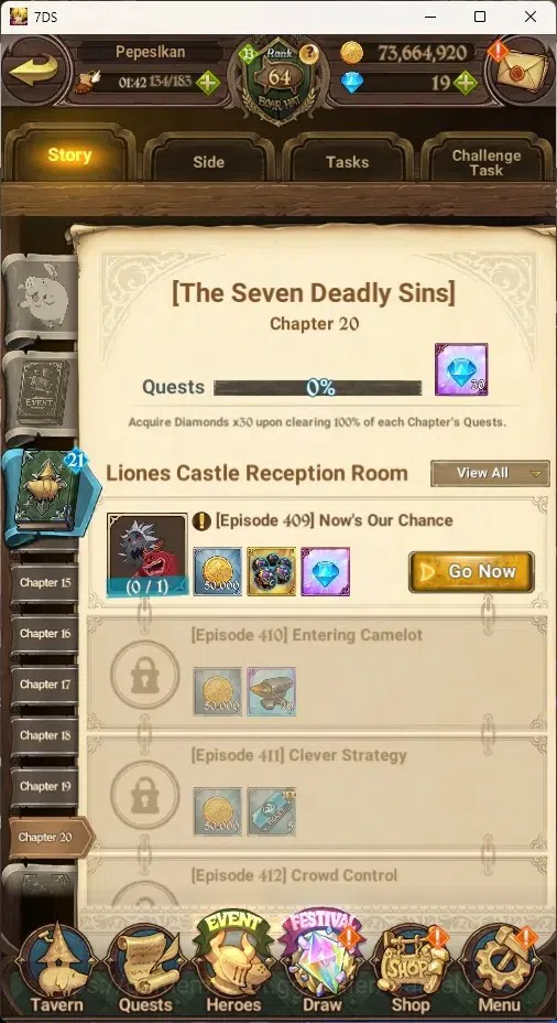 The Seven Deadly Sins: Grand Cross Accounts Global|2,5M CC|88 LS|3 LR Selector|2 LR+10 UR+Coll image 12