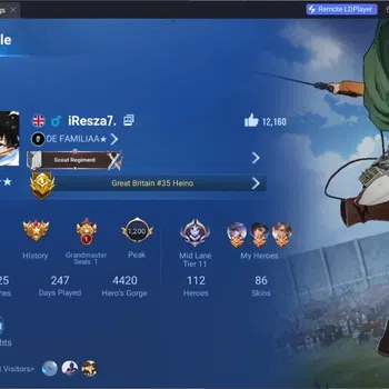 Honor of Kings Accounts Rare Skin Global|112H 86S| 1 Precious | 3 Legend | 2 AOT| 1 LNY | 1 Ultraman And Any Skins |TakeMail