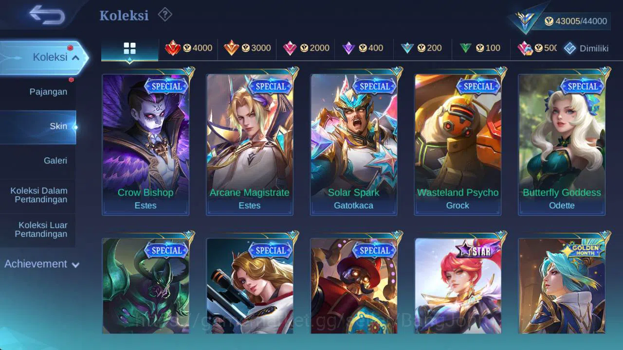 Mobile Legends: Bang Bang Accounts Global| exprt| skin 195,hero 132, Prime GR,Saiya b image 10