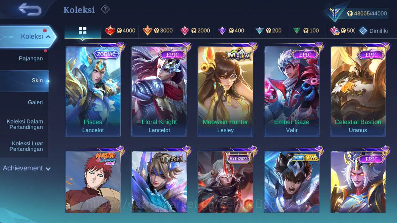 Mobile Legends: Bang Bang Accounts Global| exprt| skin 195,hero 132, Prime GR,Saiya b image 13