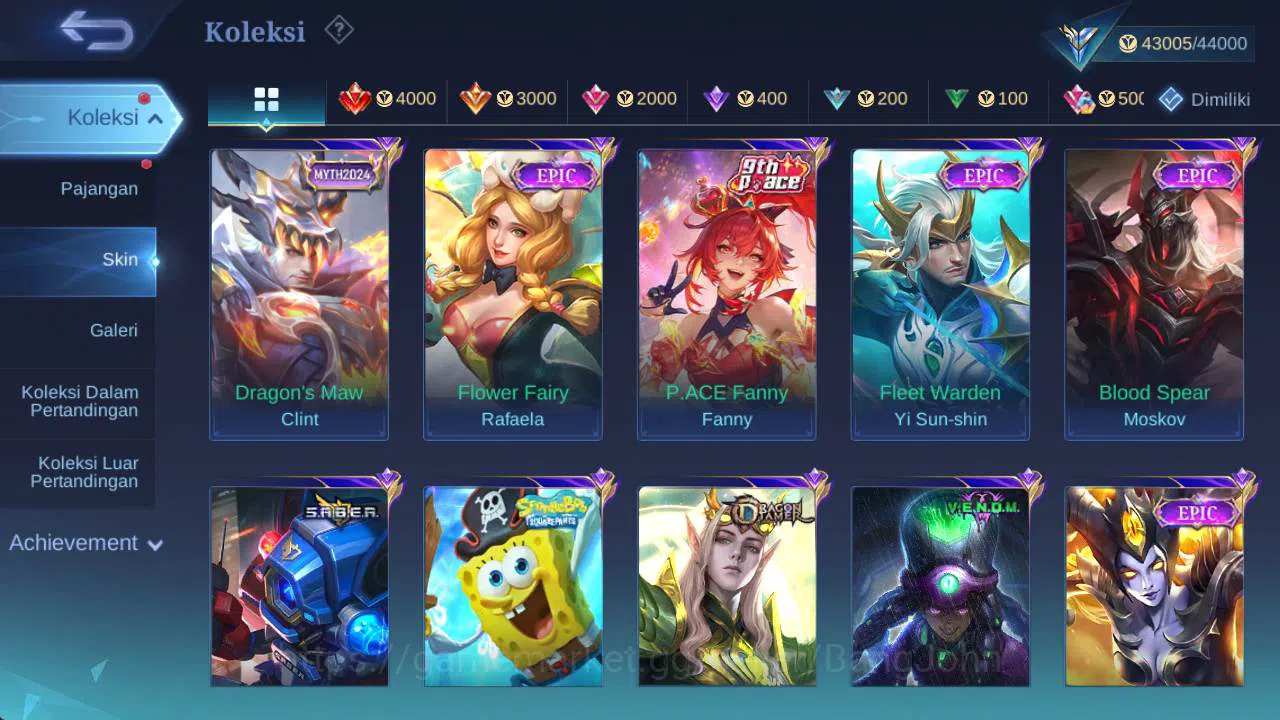 Mobile Legends: Bang Bang Accounts Global| exprt| skin 195,hero 132, Prime GR,Saiya b image 14