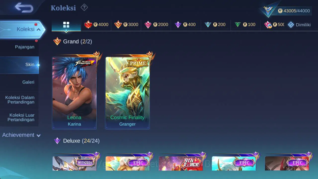 Mobile Legends: Bang Bang Accounts Global| exprt| skin 195,hero 132, Prime GR,Saiya b image 15