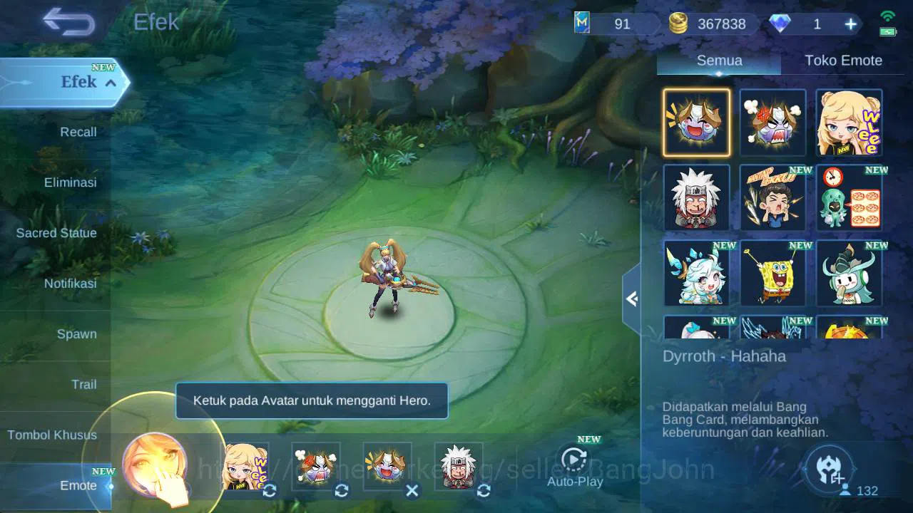 Mobile Legends: Bang Bang Accounts Global| exprt| skin 195,hero 132, Prime GR,Saiya b image 5