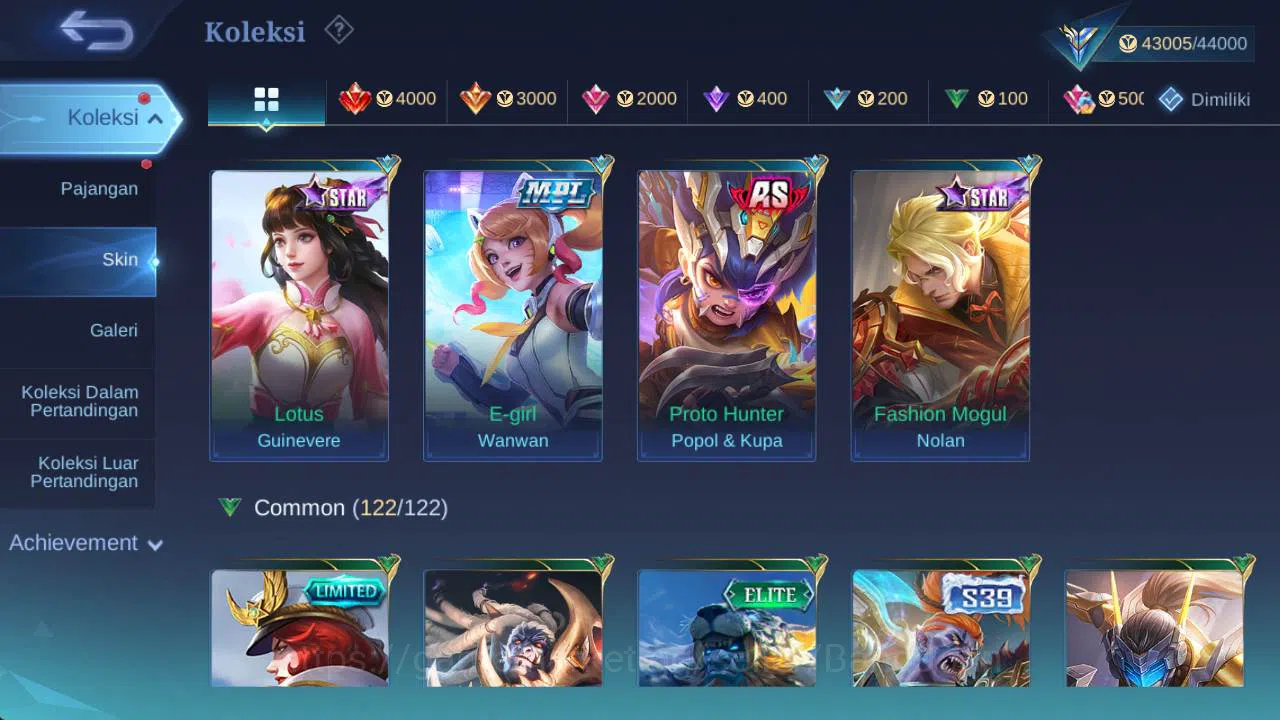 Mobile Legends: Bang Bang Accounts Global| exprt| skin 195,hero 132, Prime GR,Saiya b image 8