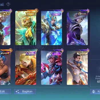 Mobile Legends: Bang Bang Collector Global| exprt| skin 195,hero 132, Prime GR,Saiya b image 1