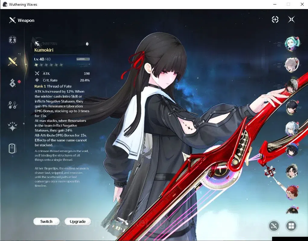 Wuthering Waves Accounts SEA |UL 37|3 Limited| [Hiyuki,Chisa]+Sign,Rebecca  image 4