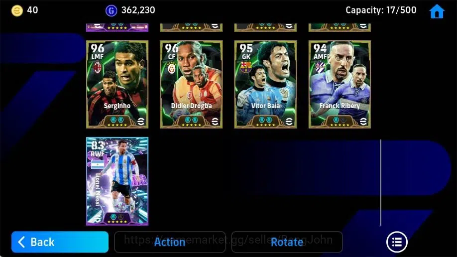 eFootball Accounts Legends & Iconic Players Mobile|PW 3155|Frank Rijkaard BigT,David Beckham BigT,Marco Van Baten 5