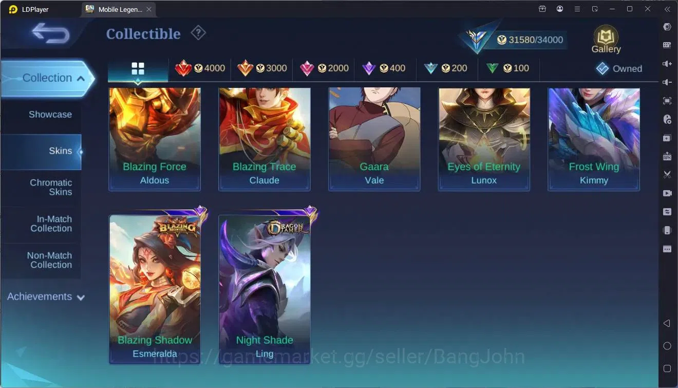 Mobile Legends: Bang Bang Accounts Global|Hero 81|Skin 136|Expert|sandrio Floryn|CC N image 10