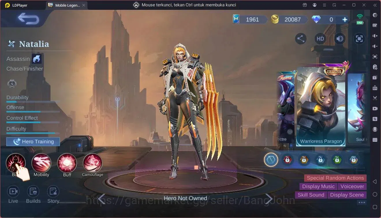 Mobile Legends: Bang Bang Accounts Global|Hero 81|Skin 136|Expert|sandrio Floryn|CC N image 7