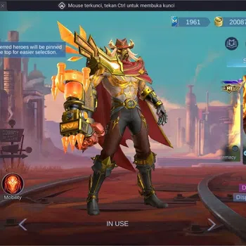 Mobile Legends: Bang Bang Collector Global|Hero 81|Skin 136|Expert|sandrio Floryn|CC N image 1