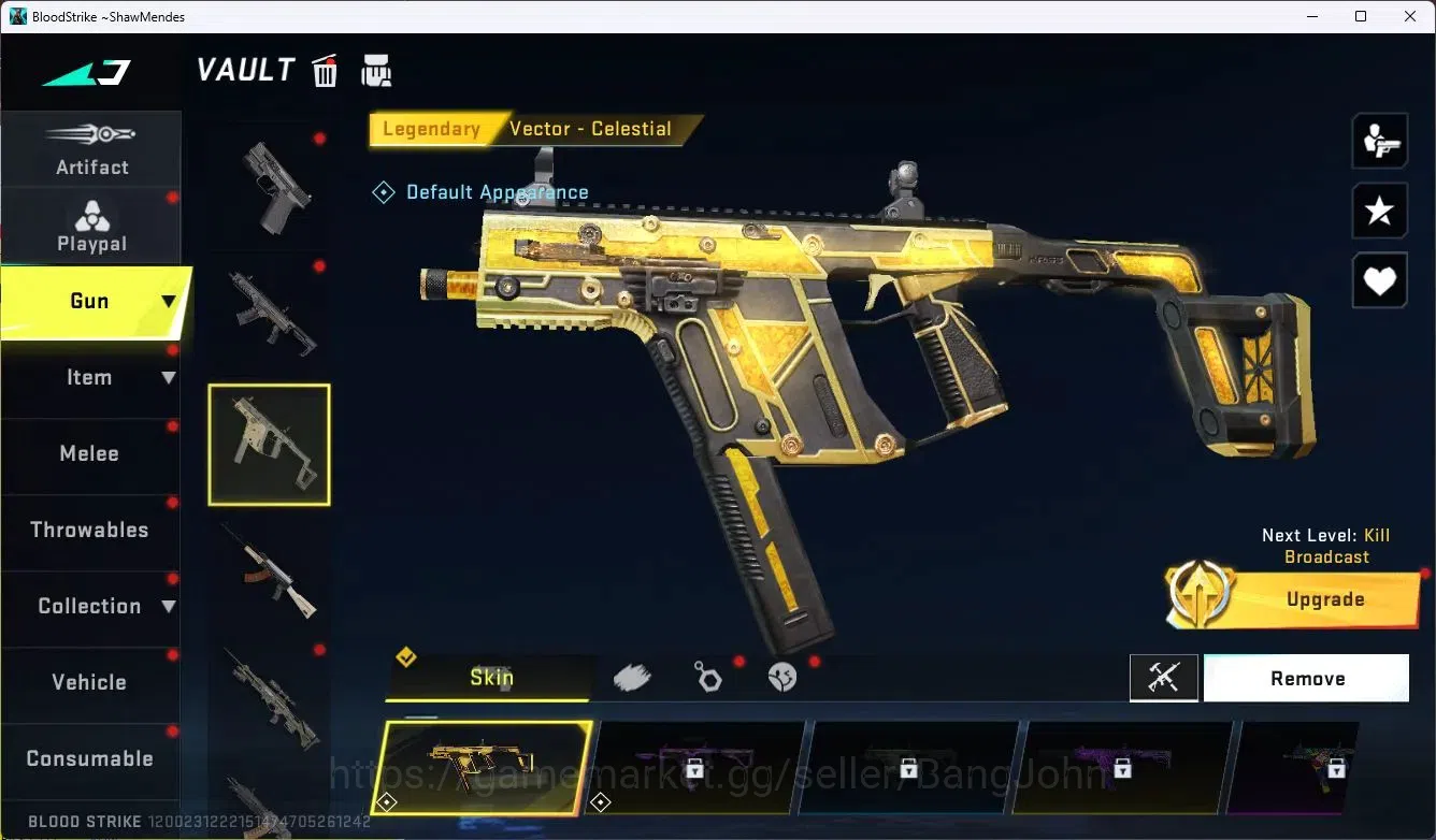 Blood Strike Accounts ASIA | Eternal Desert Eagle-Scorpius | 1 Ultra Str image 4