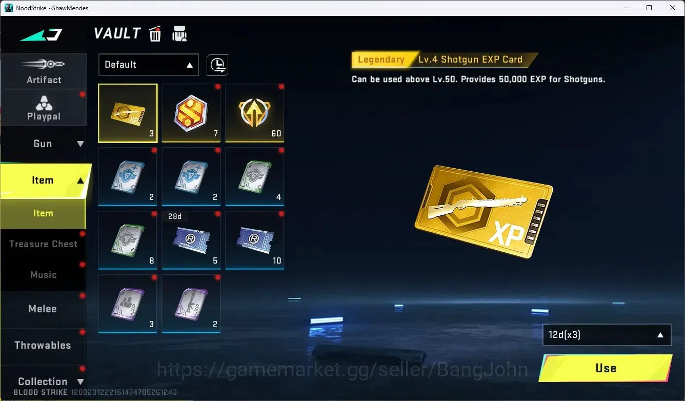Blood Strike Accounts ASIA | Eternal Desert Eagle-Scorpius | 1 Ultra Str image 6