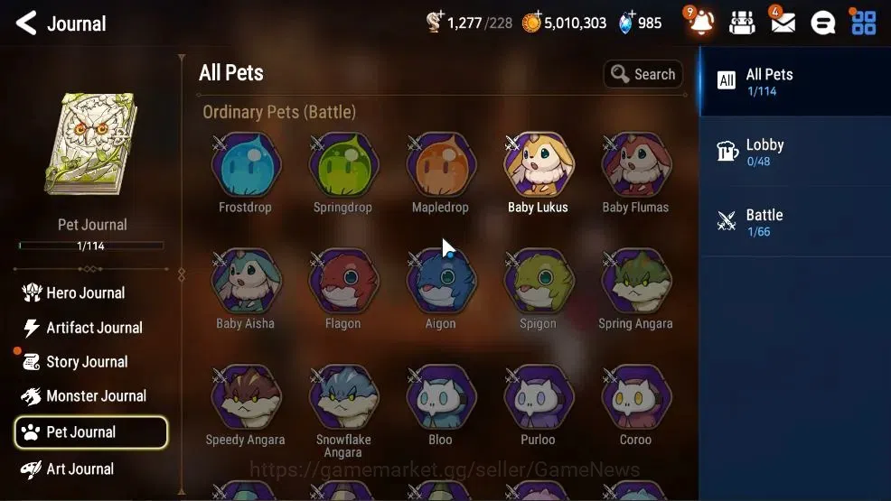 Epic Seven Accounts GLOBAL UnVerif|New Era|4 ML(Salome,Emp Ilynav,DB S image 19