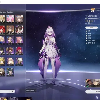 Honkai Star Rail Accounts Others ASIA|TL51|4char Limit(Casto,Cyrene,Sparkle,Luocha)+CharSTD welt,ETC|MC Female|no