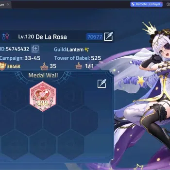 Mobile Legends: Adventure Accounts Global|Lv.120|3,8M Power|Camp 61-1|Vip 7|4 UR|1 Epic|1 Awakening|150,561 Diamonds|Check