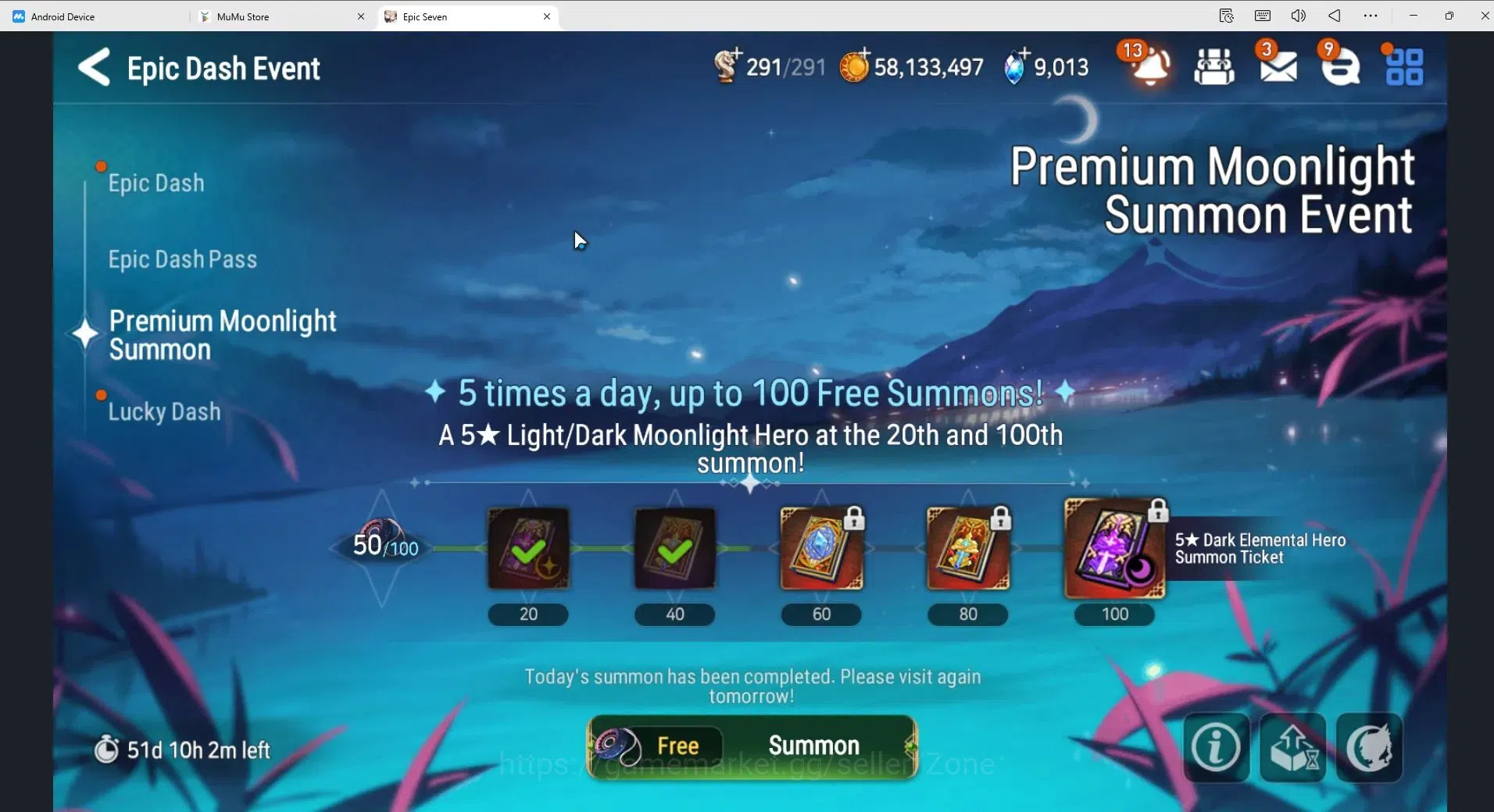 Epic Seven Accounts High-End Global unver|16ML (Belian, MChloe, RoL, JKise, Etc.)|Theater fresh|94 Mystic Medals|PoH 13